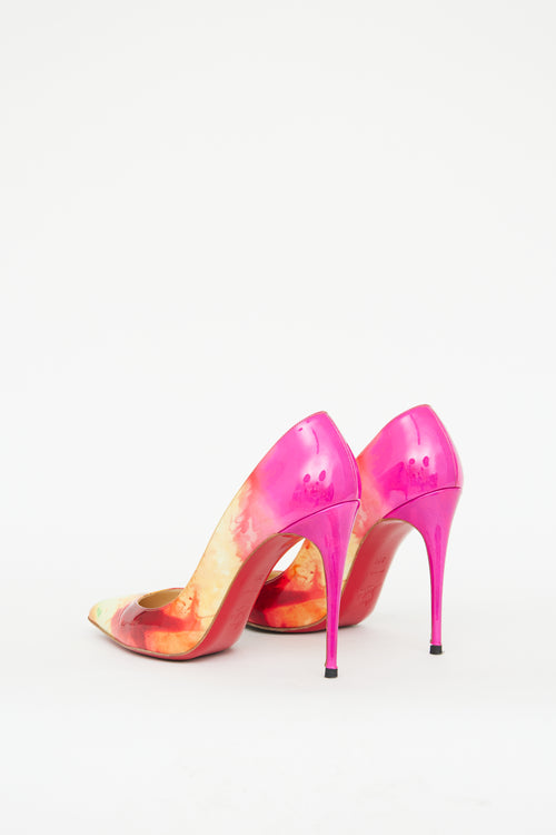 Christian Louboutin Tiedye Pigalle Follies Pump