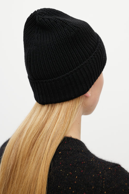 Canada Goose Black 
Multicolour Wool Knit Beanie