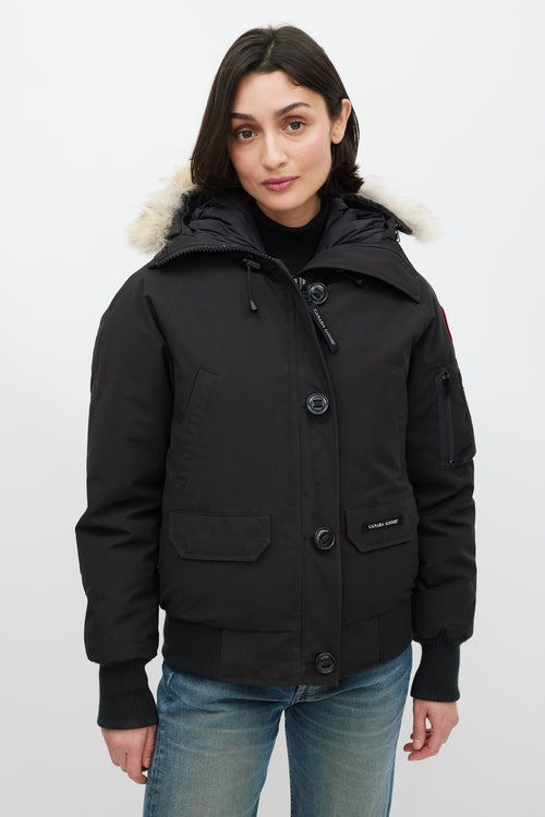 Canada Goose Black Chilliwack Heritage Bomber Jacket