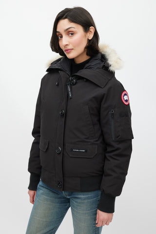 Canada Goose Black Chilliwack Heritage Bomber Jacket