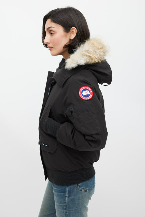 Canada Goose Black Chilliwack Heritage Bomber Jacket