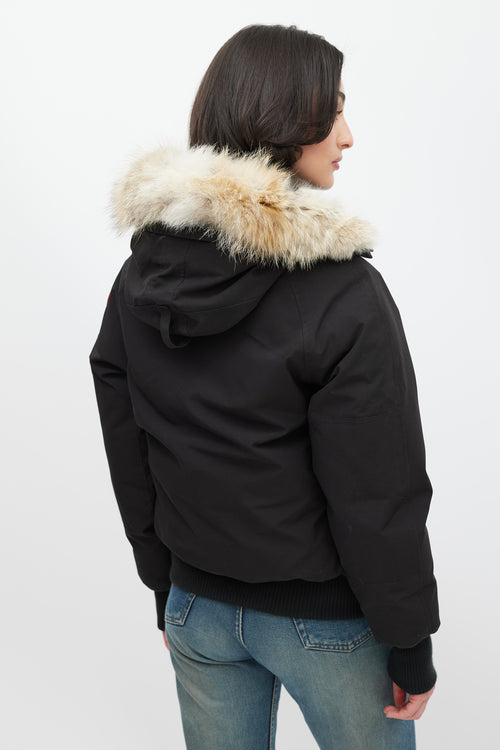 Canada Goose Black Chilliwack Heritage Bomber Jacket