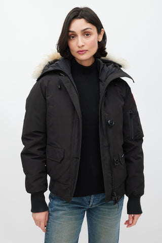 Canada Goose Black Chilliwack Heritage Bomber Jacket