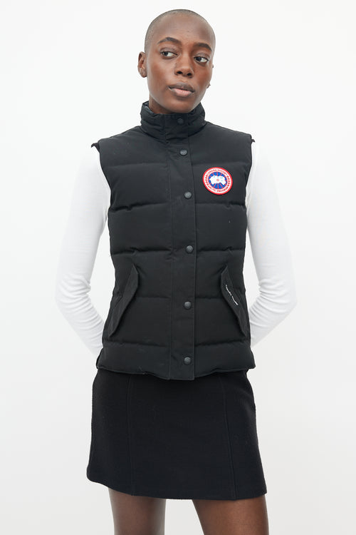 Canada Goose Black Freestyle Heritage Vest