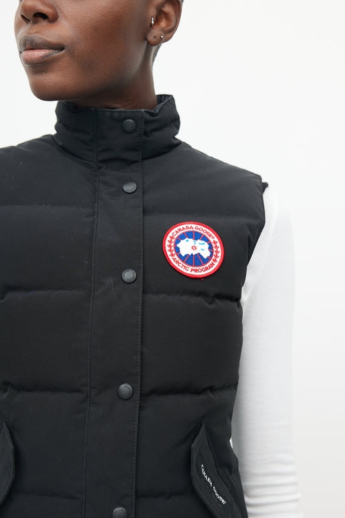 Canada Goose Black Freestyle Heritage Vest