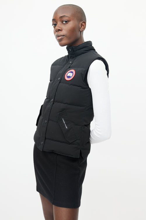 Canada Goose Black Freestyle Heritage Vest