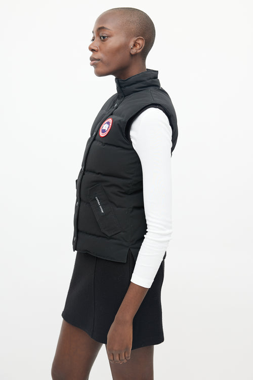 Canada Goose Black Freestyle Heritage Vest