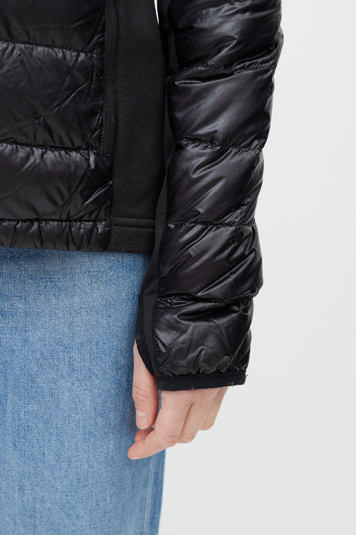 Canada Goose Black Hybridge Down Jacket