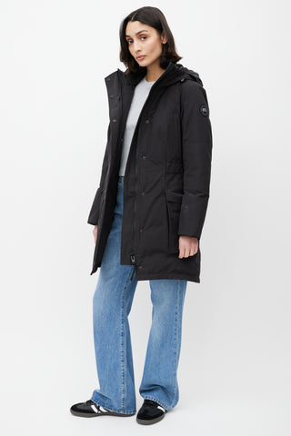 Canada Goose Black Kinley Down Parka