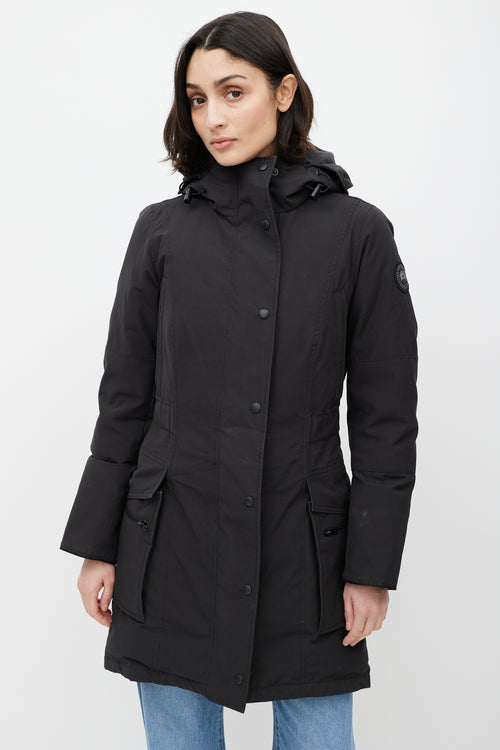 Canada Goose Black Kinley Down Parka