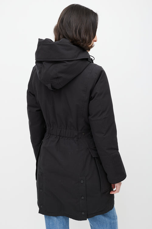 Canada Goose Black Kinley Down Parka