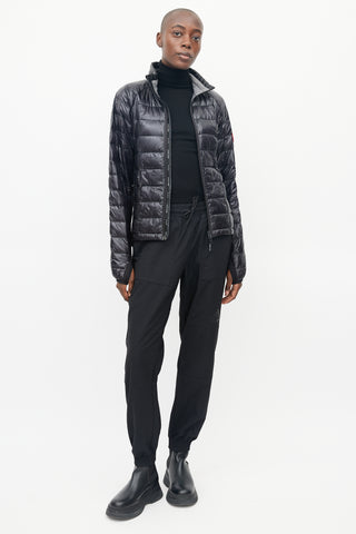 Canada Goose Black Nylon Hybridge Jacket