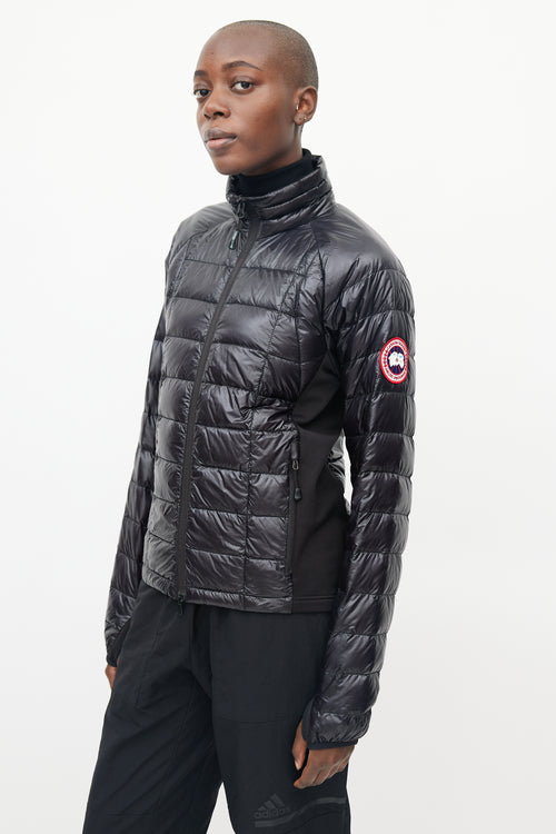 Canada Goose Black Nylon Hybridge Jacket