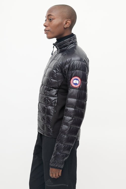 Canada Goose Black Nylon Hybridge Jacket