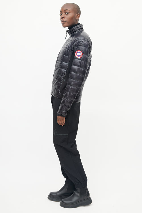 Canada Goose Black Nylon Hybridge Jacket