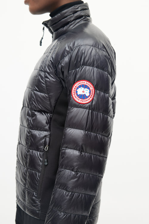 Canada Goose Black Nylon Hybridge Jacket