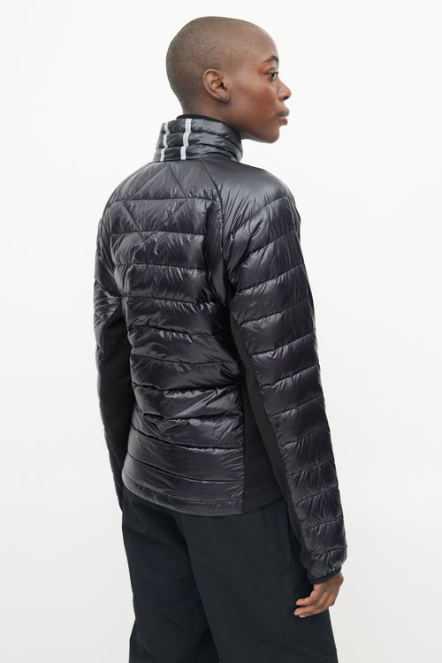 Canada Goose Black Nylon Hybridge Jacket