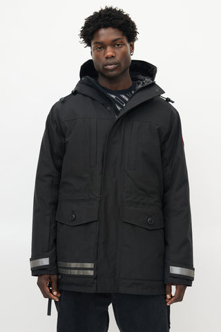 Canada Goose Black Toronto Down Reflective Jacket