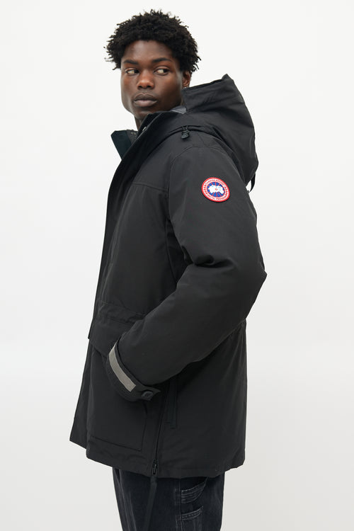 Canada Goose Black Toronto Down Reflective Jacket