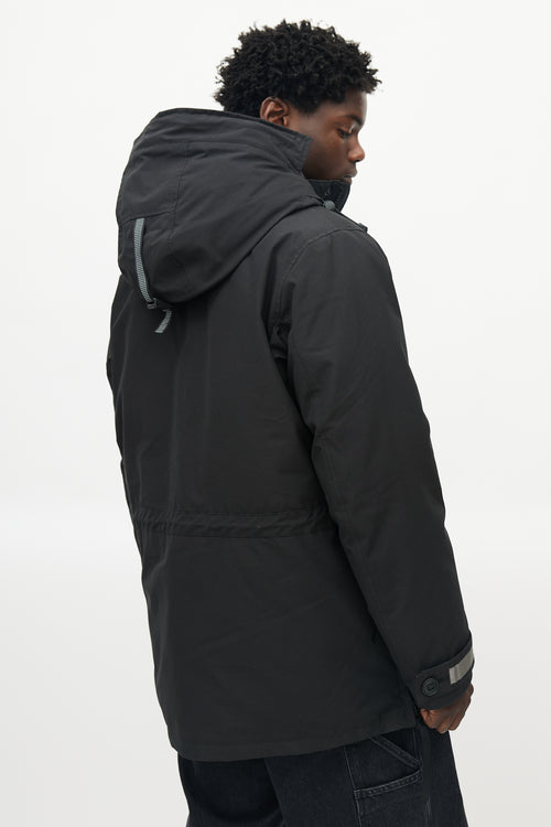 Canada Goose Black Toronto Down Reflective Jacket