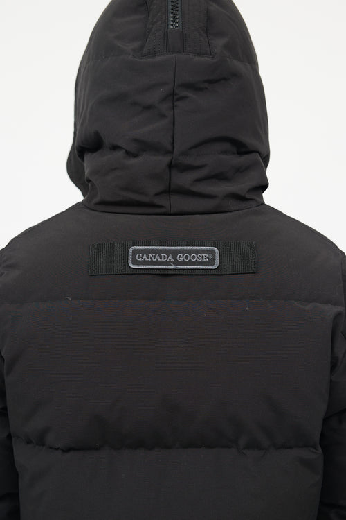 Canada Goose Black Wedgemount Down Parka