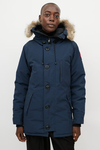 Canada Goose Blue Chateau Heritage Parka