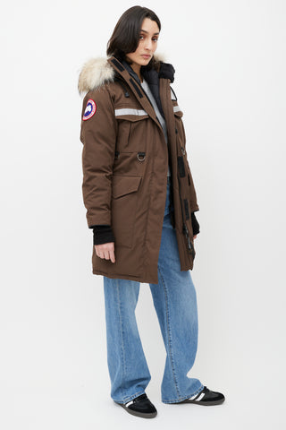 Canada Goose Brown Arctic Resolute Down Parka