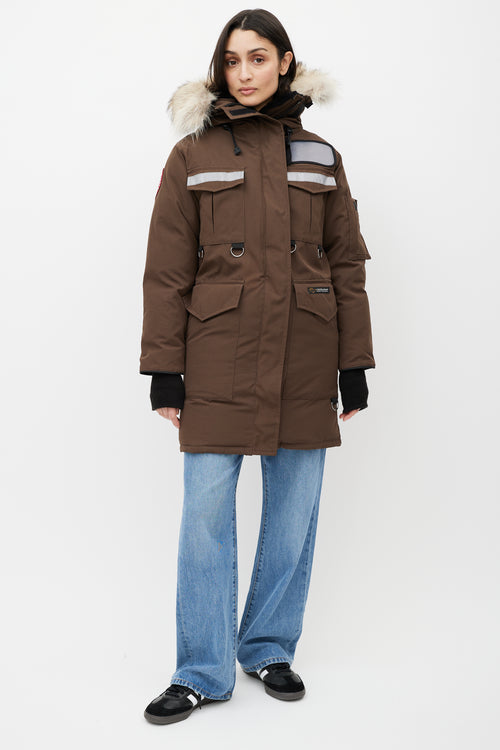 Canada Goose Brown Arctic Resolute Down Parka