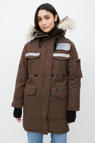 Canada Goose Brown Arctic Resolute Down Parka