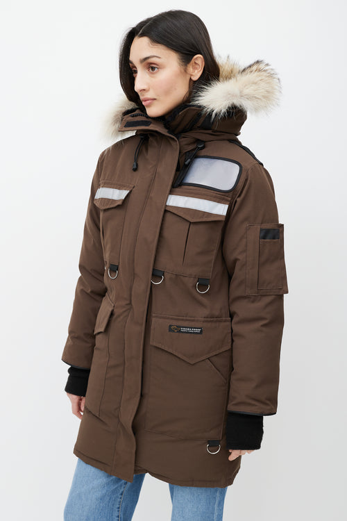 Canada Goose Brown Arctic Resolute Down Parka