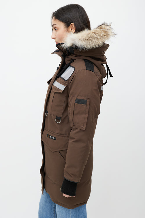 Canada Goose Brown Arctic Resolute Down Parka