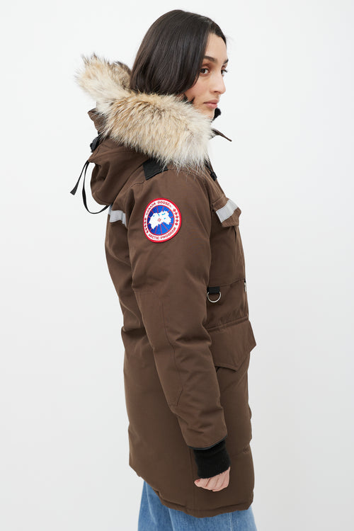 Canada Goose Brown Arctic Resolute Down Parka