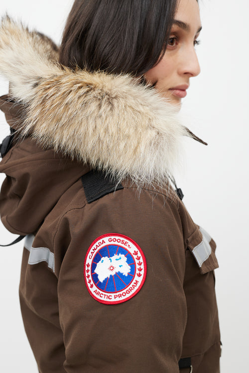 Canada Goose Brown Arctic Resolute Down Parka