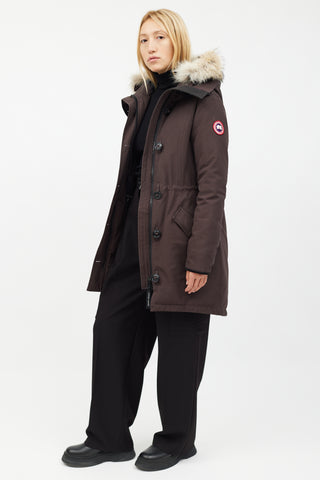 Canada Goose Brown Fur Hood Parka