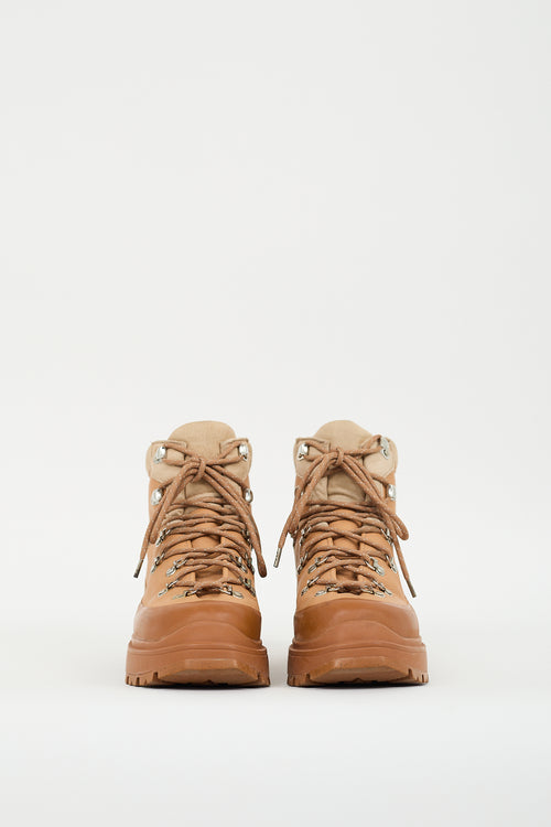 Canada Goose Brown Leather Journey Boot