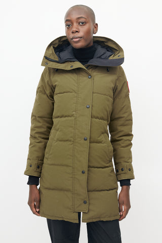 Canada Goose Green Shelburne Parka Heritage Coat