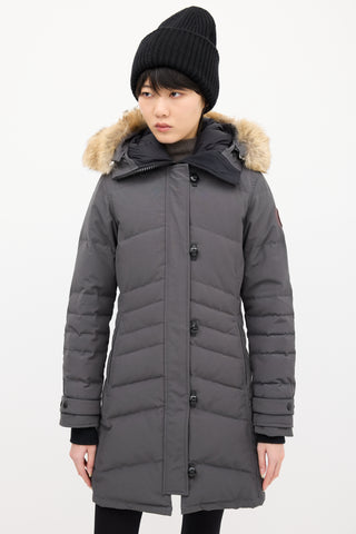 Canada Goose Grey Down Lorette Parka Heritage Parka