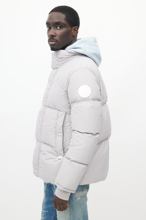 Canada Goose Grey Everett Down Jacket