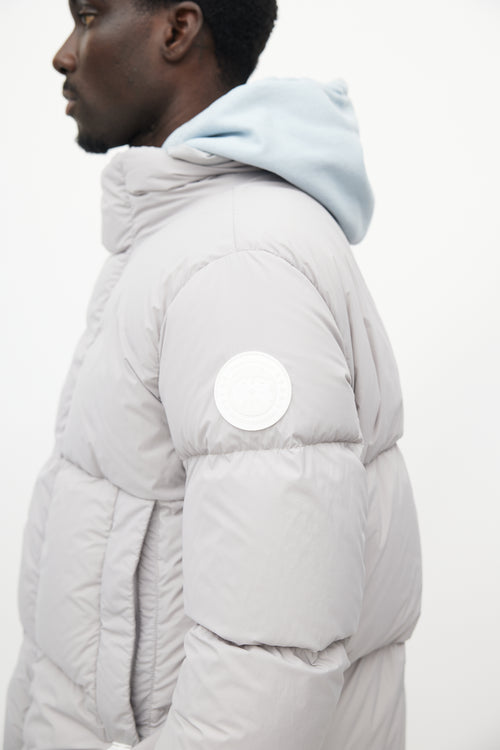 Canada Goose Grey Everett Down Jacket