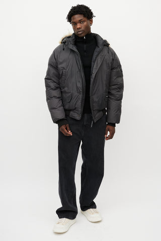 Canada Goose Grey Yukon Down Bomber