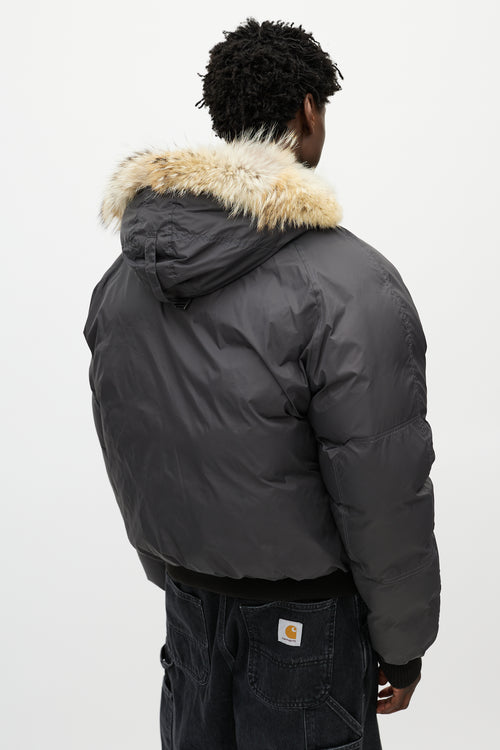 Canada Goose Grey Yukon Down Bomber