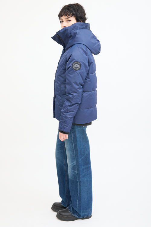 Canada Goose Navy Everleigh Bomber Down Jacket