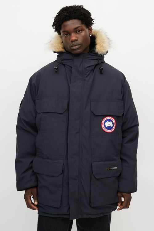 Canada Goose Navy Expedition Fur Down Parka