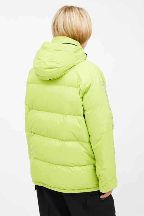 Canada Goose Neon Green Approach Puffer