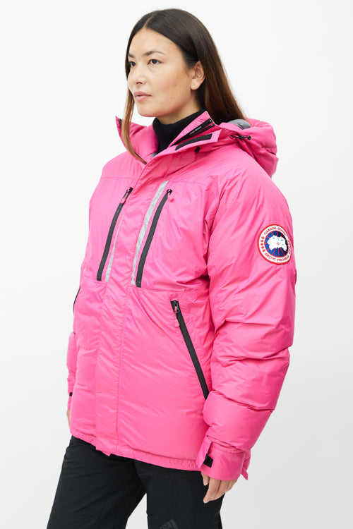 Canada Goose Pink Skreslet Reflective Down Parka