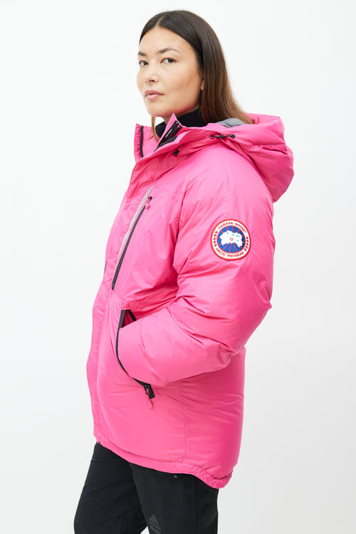 Canada Goose Pink Skreslet Reflective Down Parka