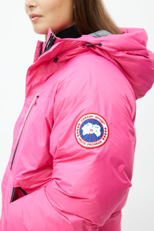 Canada Goose Pink Skreslet Reflective Down Parka