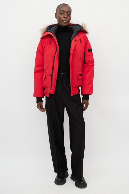 Canada Goose Red Chilliwack Heritage Bomber