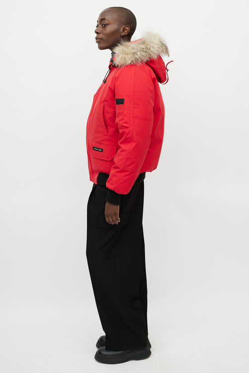 Canada Goose Red Chilliwack Heritage Bomber