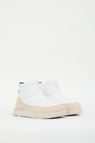 Canada Goose White 
Cream Cypress Puffer Boot